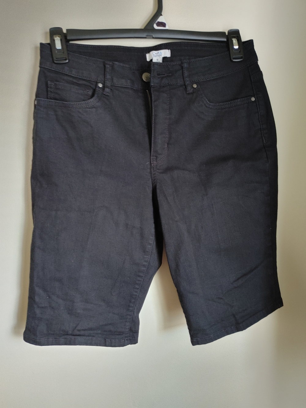 croft & barrow Black Women's Jean Shorts
